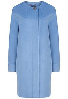 Голубое пальто La Reine Blanche