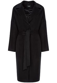 Полушерстяное пальто с поясом Снежная Королева