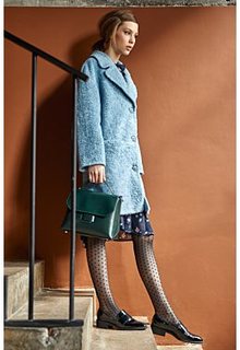 Фактурное пальто Снежная Королева