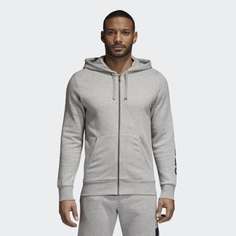 Флисовая толстовка Essentials Linear adidas Performance
