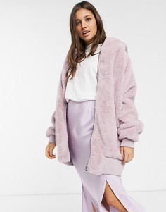 Куртка с капюшоном Free People-Фиолетовый