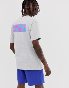 Серая футболка Obey Inside Out-Серый