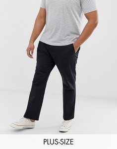 Узкие чиносы French Connection Plus-Темно-синий