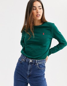Футболка с длинным рукавом Polo Ralph Lauren-Зеленый