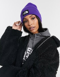 Фиолетовая шапка-бини из переработанных материалов The North Face - Dock Worker-Фиолетовый