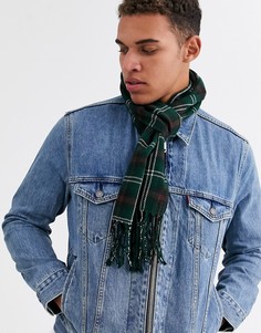 Темно-синий шарф в клетку Levis Levis®