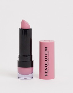 Матовая губная помада Revolution (Violet 143)-Розовый