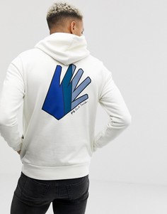 Худи белого цвета с принтом руки PS Paul Smith-Белый