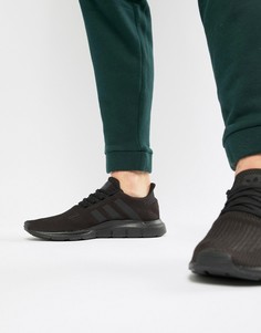 Черные кроссовки adidas Originals Swift Run-Черный