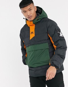 Дутый анорак без застежки Helly Hansen-Черный