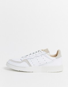Белые кроссовки adidas Originals Supercourt-Белый