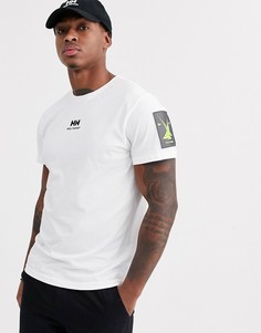 Белая футболка с логотипом Helly Hansen-Белый