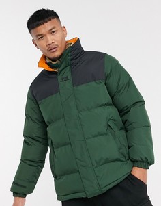 Дутая куртка цвета хаки Helly Hansen Yu-Зеленый
