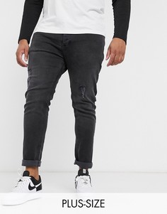 Черные джинсы скинни Bolongaro Trevor Plus-Черный