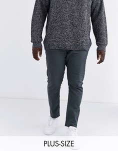 Темно-серые зауженные джинсы Jacamo-Серый