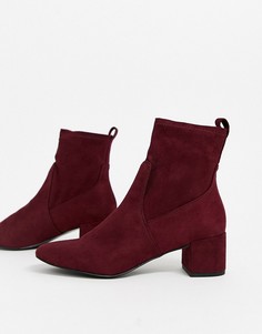 Ботильоны на блочном каблуке ALDO-Красный