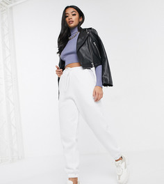 Oversize-джоггеры ASOS DESIGN Petite-Белый