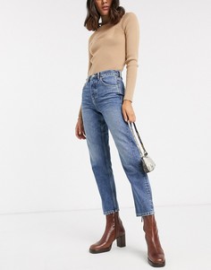 Прямые джинсы Topshop Editor-Синий