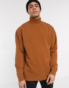 Водолазка рыжего цвета Topman-Зеленый