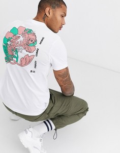 Футболка с принтом ASOS DESIGN-Белый