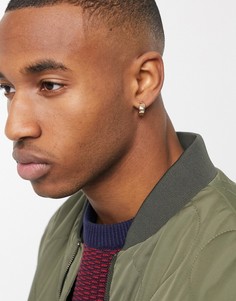 Серьги-кольца ASOS DESIGN-Золотой