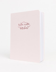 Блокнот Skinnydip-Розовый