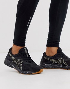 Черные кроссовки Asics - Running pulse 11 winterized pack-Черный