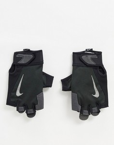 Черные мужские перчатки Nike Training-Черный