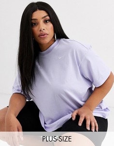 Лавандовая футболка бойфренда Nike Plus-Фиолетовый