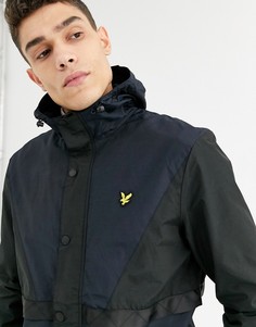 Куртка в стиле колор блок Lyle & Scott-Черный