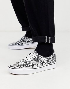 Разноцветные кроссовки в клетку Vans x Disney Nightmare Before Christmas ComfyCush Authentic-Мульти