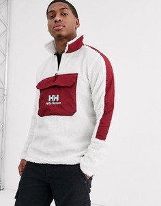 Флисовый свитшот с молнией 1/2 Helly Hansen-Белый