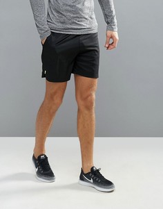 Черные шорты для бега New Look SPORT-Черный
