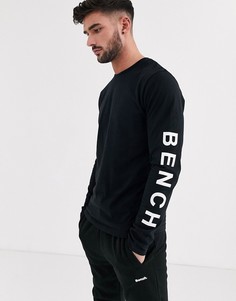 Черный лонгслив Bench