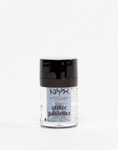 Блестки NYX Professional Makeup-Серебряный