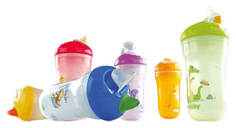 Термопоильник Nuby с жестким носиком 270 мл ID886