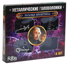 Металлические головоломки "Загадки Эйнштейна", 4 шт. Sima-Land