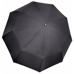 Мужской зонт Три Слона 709 Однотонный черный (полный автомат) (арт. 709-0718-01)