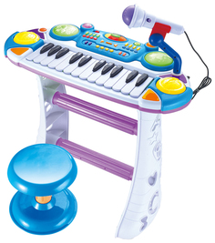 Электронное пианино "Музыкант" с микрофоном (свет, звук) Play Smart Playsmart