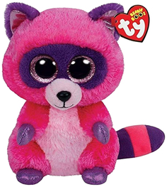 Брелок Beanie Boos "Енот Рокси", розово-фиолетовый, 7.6 см Ty Inc