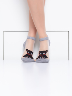 Носки женские Hobby Line серые 36-40