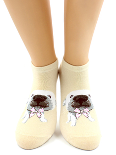 Носки женские Hobby Line бежевые 36-40