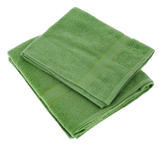 Банное полотенце Aisha зеленый