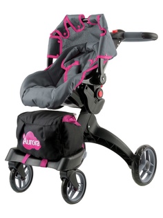 Коляска-трансформер для кукол 12 в 1 Buggy Boom Aurora Серая