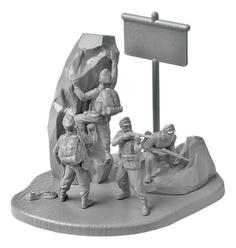 Игровой набор Немецкие горные стрелки 1939-1943 Zvezda Звезда