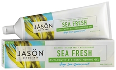 Зубная паста Jāsön Sea Fresh Anti Cavity Fluoride Toothgel 170 гр Jason