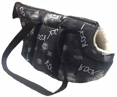 Сумка-переноска для собак и кошек Xody №2, мех, 36х23х25см