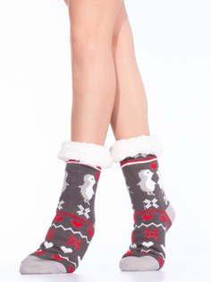 Носки женские Hobby Line серые 36-40