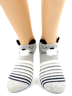 Носки женские Hobby Line серые 36-40