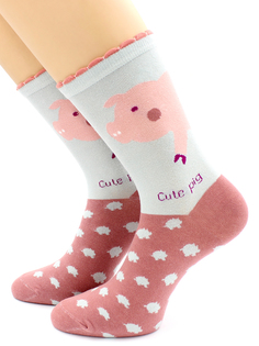 Носки женские Hobby Line разноцветные 36-40